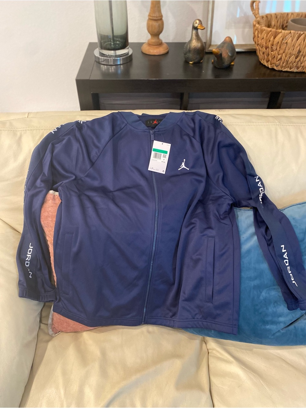 Jordan Men’s Performance Jacket Navy Blue
